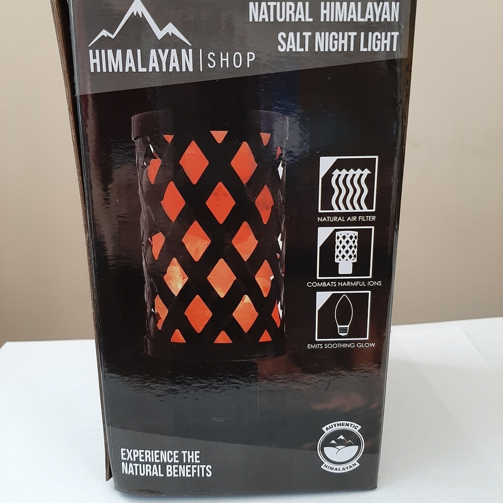 Natural Himalayan Pink Salt Pillar Night Light